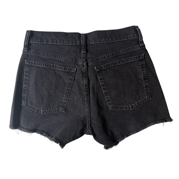 GAP High-Rise Cheeky Denim Jorts Black 27 (4R) 3” Inseam - Picture 2 of 7